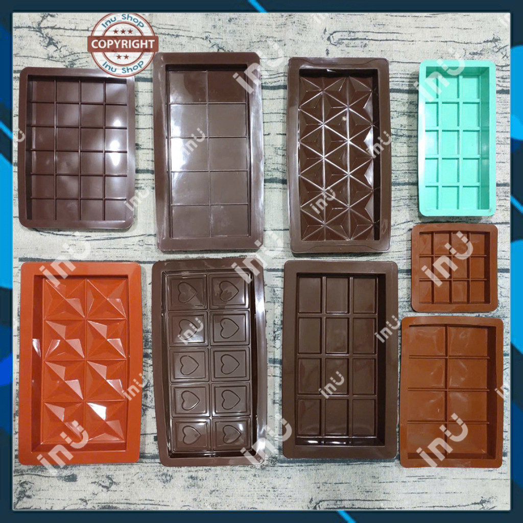 [Dubai Socola] Khuôn silicon làm thanh socola Dubai Chocolate Bar Pistachio nhân matcha trà xanh
