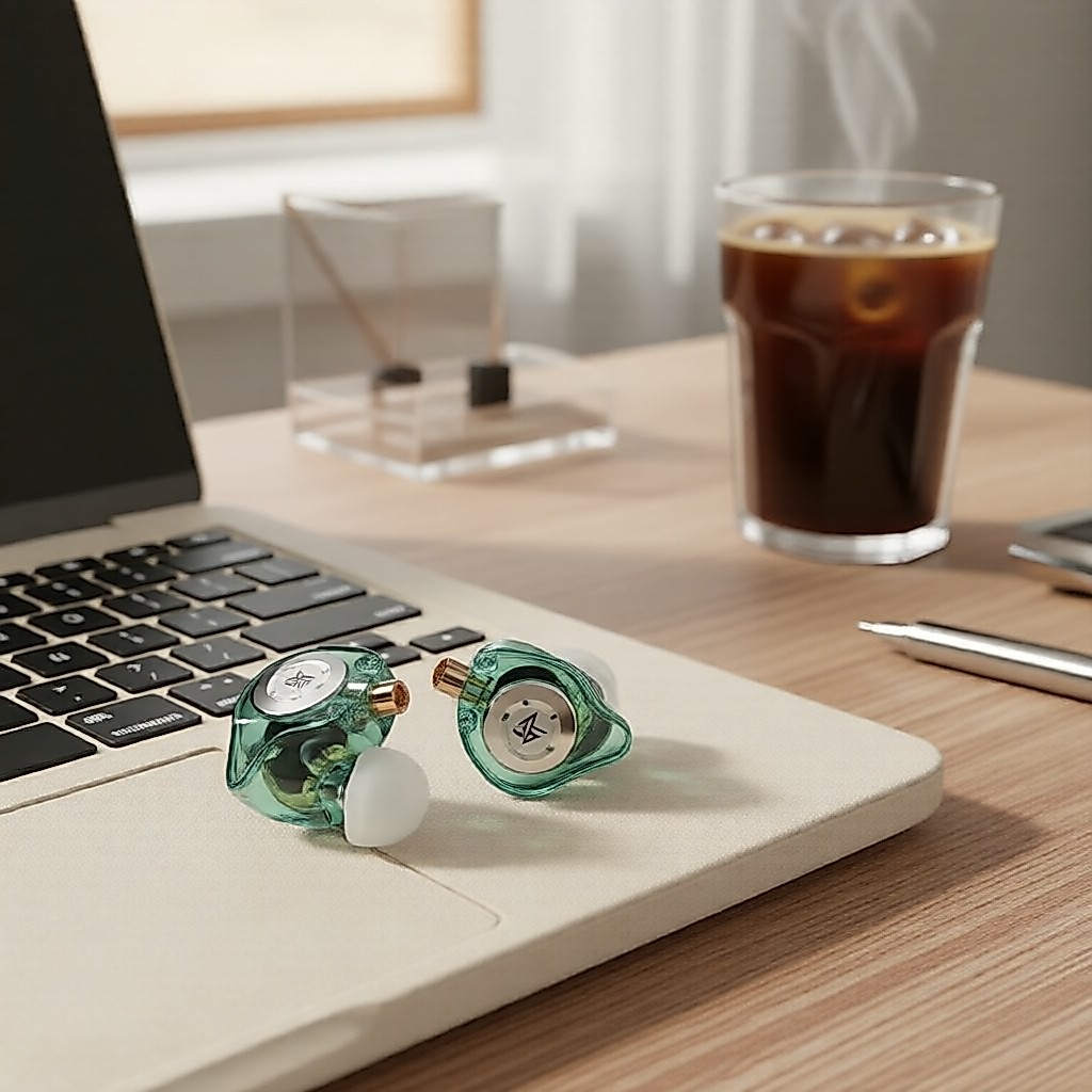 Tai nghe KZ EDX Pro X HiFi In-Ear, âm bass mạnh, IEM Dynamic, chống ồn, cáp tháo rời, tai nghe audio