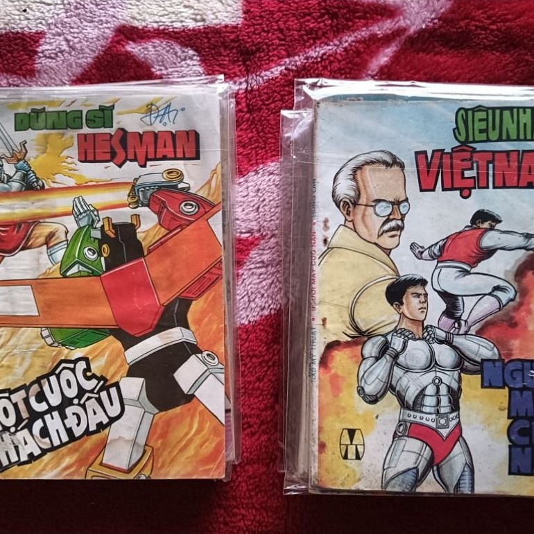 tập/vở dũng sĩ HESMAN - siêu nhân Việt Nam