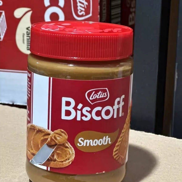 Bơ phết Lotus Biscoff dạng mịn- Sốt bánh Biscoff Lotus 400g
