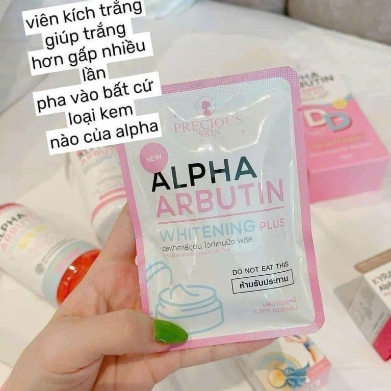 𝐀𝐋𝐏𝐇𝐀 𝐀𝐑𝐁𝐔𝐓𝐈𝐍 𝐖𝐇𝐈𝐓𝐄𝐍𝐈𝐍𝐆 – 𝐓𝐇𝐀́𝐈 𝐋𝐀𝐍 🇹🇭( hàng chính hãng)