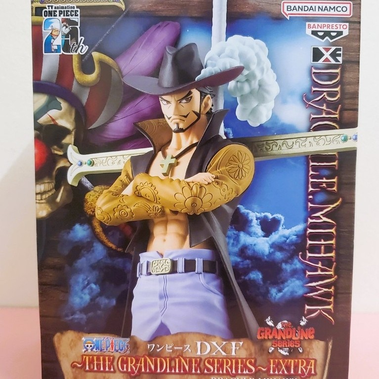 [ Chính Hãng BANDAI ] Mô Hình Dracule Mihawk - Banpresto One Piece DXF The Grandline Series Extra Fi