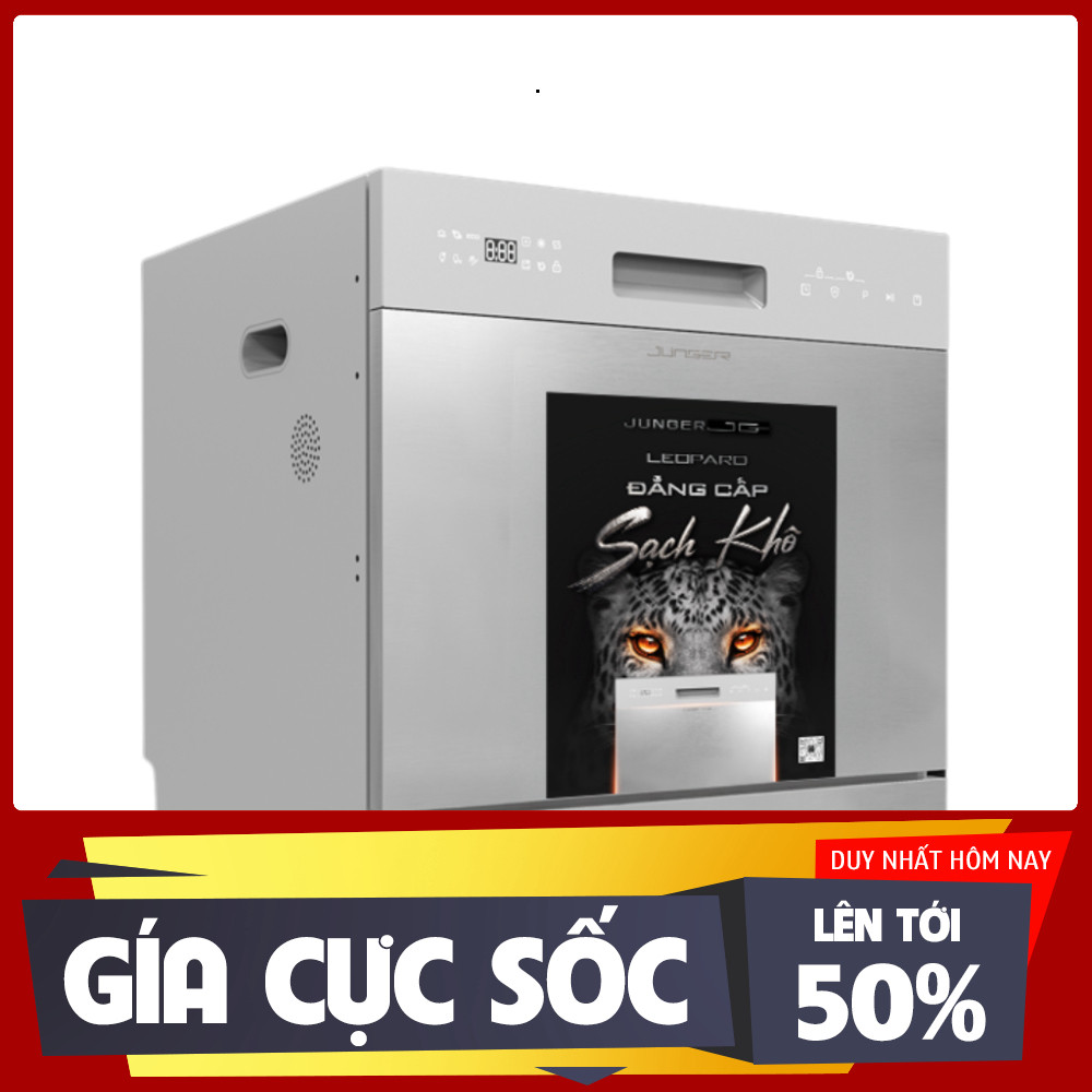 ib shop_ [QUÀ TẶNG] Máy Rửa Chén Bát JUNGER JG Leopard DWJ100, 1213 Bộ, Diệt Khuẩn UV _mới 100%