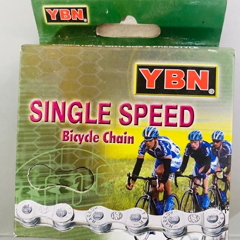 Sên Xe Đạp YBN 118L Dùng Líp 5/6/7 Tầng. Xài Khoá Sên