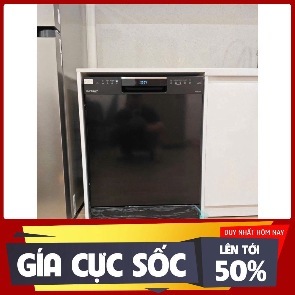 ib shop_ (Chính hãng) MÁY RỬA BÁT EUROSUN SMS78EU81B/ SMS81EU81S/ SMS78EU12EB l SMS78EU12ES (14 Bộ) 