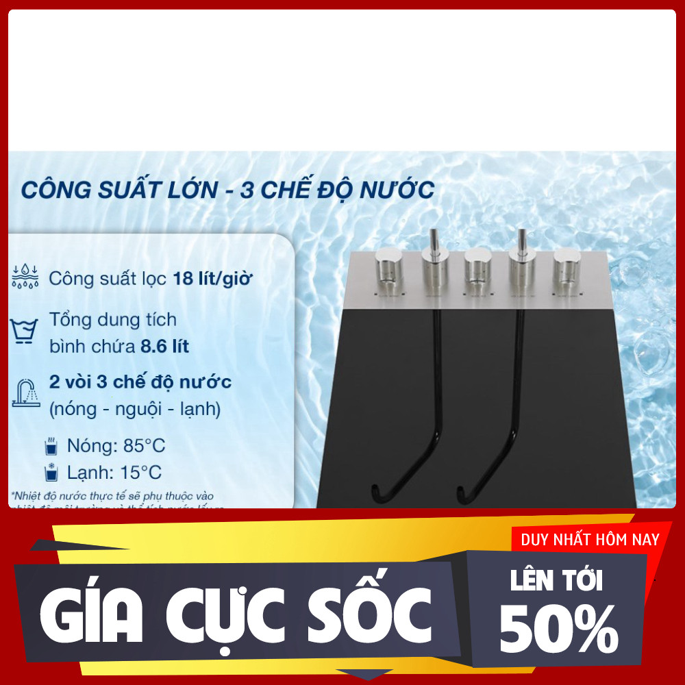 ib shop_ Máy lọc nước RO nóng nguội lạnh Hydrogen Kangaroo KG12A6 12 lõi 2024 _mới 100%