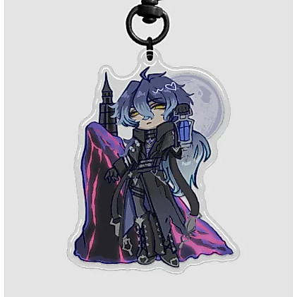 Flins Epoxy Keychain  namdecorshop