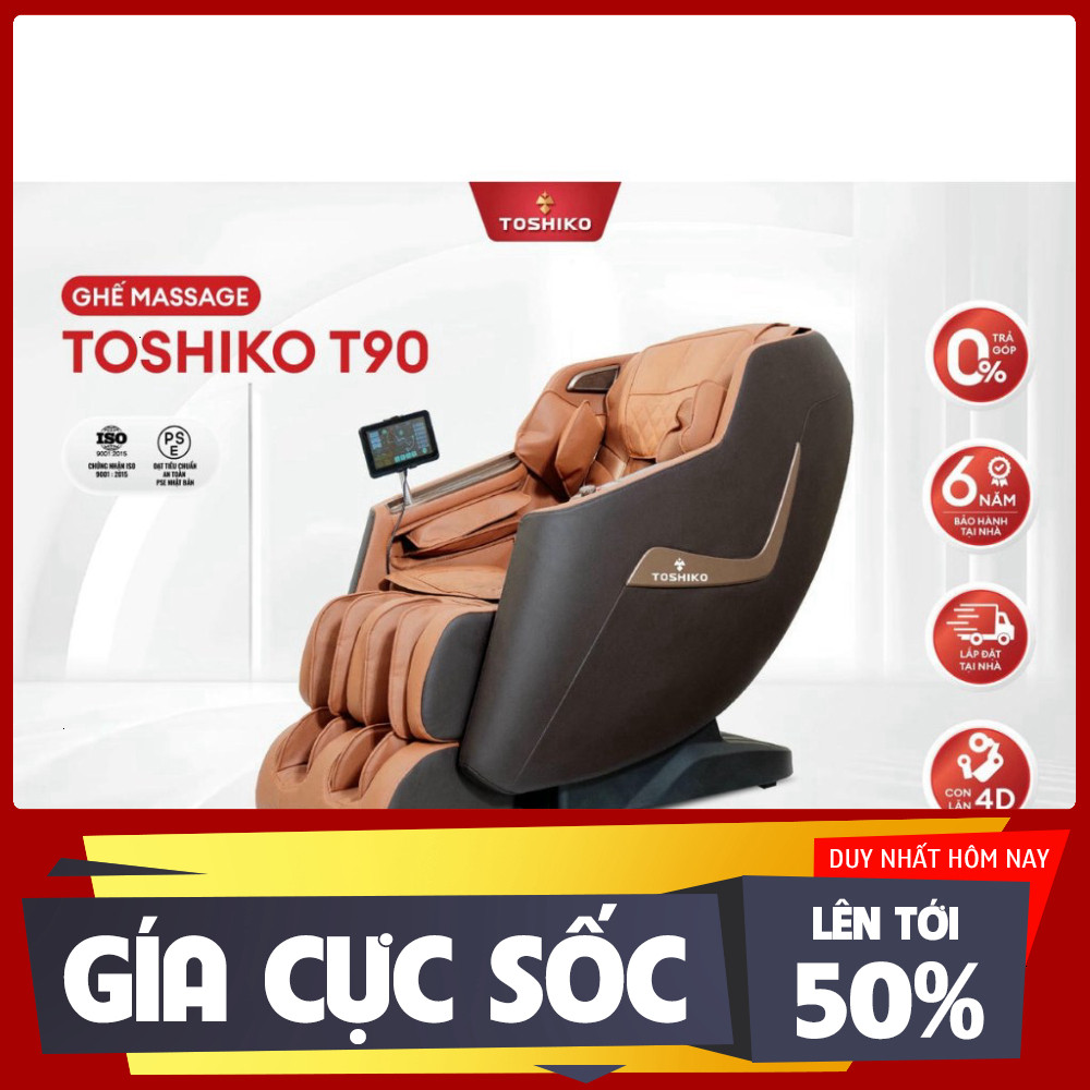 ib shop_ Ghế massage trị liệu toàn thân Toshiko T90 công nghệ scanbody mới _mới 100%