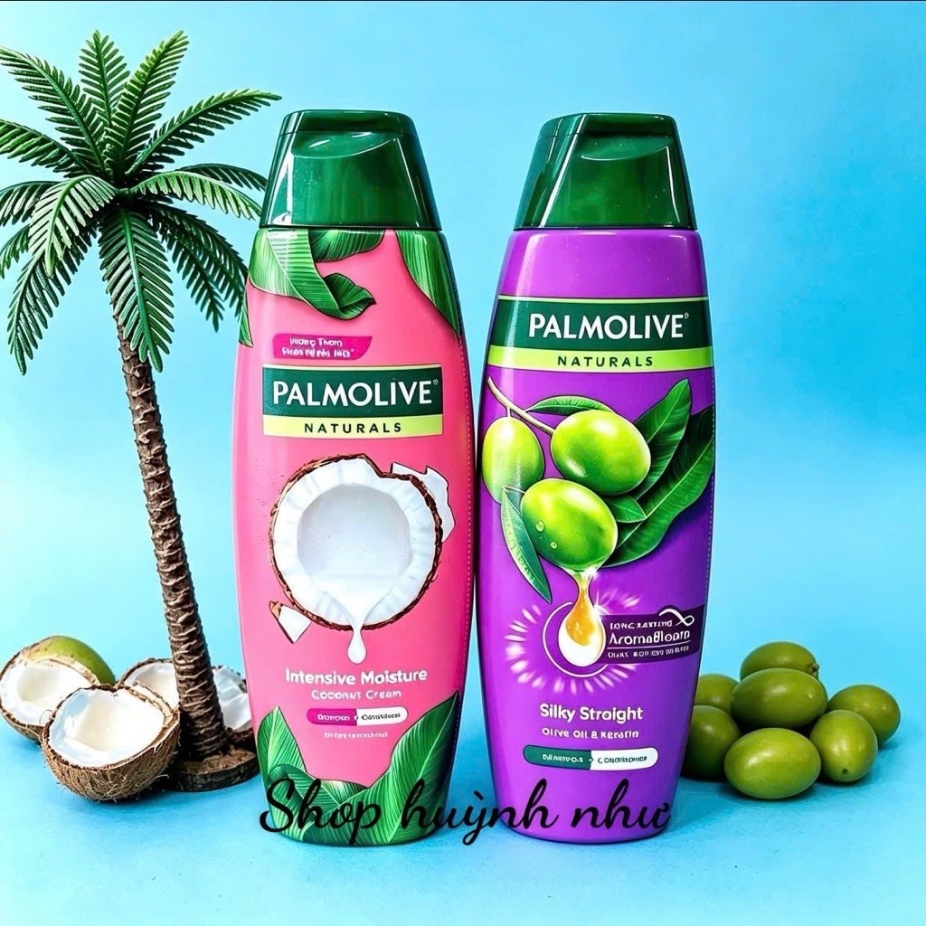 [CHAI 180ml] DẦU GỘI PALMOLIVE CHIẾT XUẤT TỪ THIÊN NHIÊN SIÊU MƯỢT, SIÊU THƠM CHAI 180ml