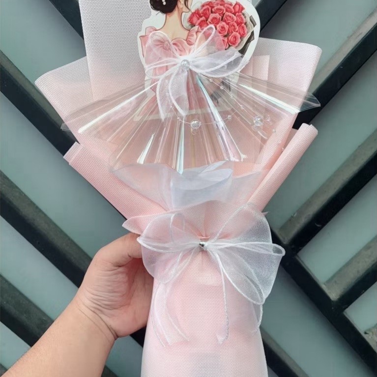 Bó Hoa baby  Đựng 5 ống (đủ màu) - Quà Tặng Ý Nghĩa