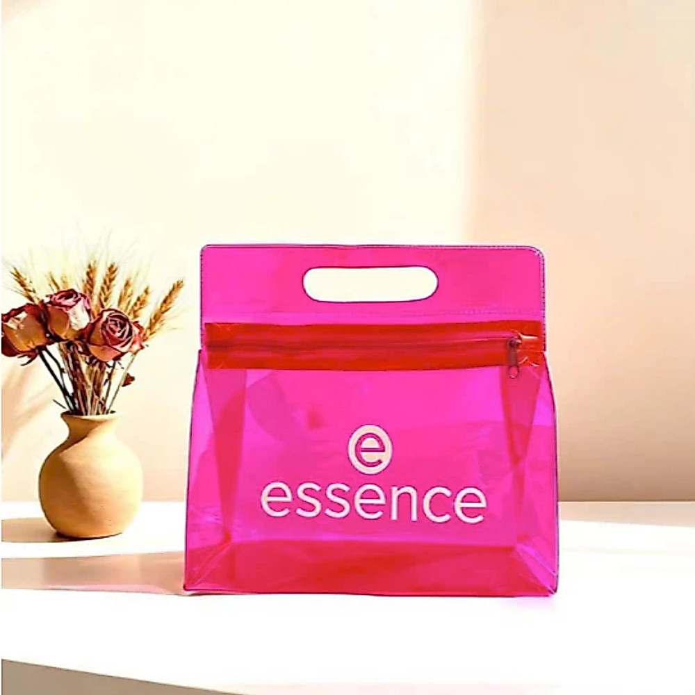 Ảnh 4 của Túi đựng mỹ phẩm Essence đồ makeup trong suốt tiện lợi, chống thấm nước