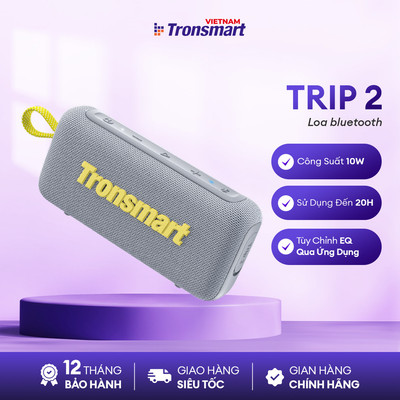 [MỚI] Loa Bluetooth Tronsmart TRIP 2 |  Công Suất 10W | Sử Dụng Đến 20h |  Điều Chỉnh EQ | Bảo Hành 12 Tháng