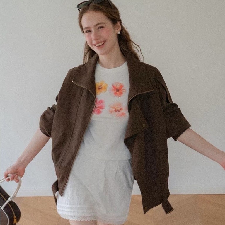 ÁO KHOÁC IFASHION PHONG CÁCH RETRO MỸ EGGKA