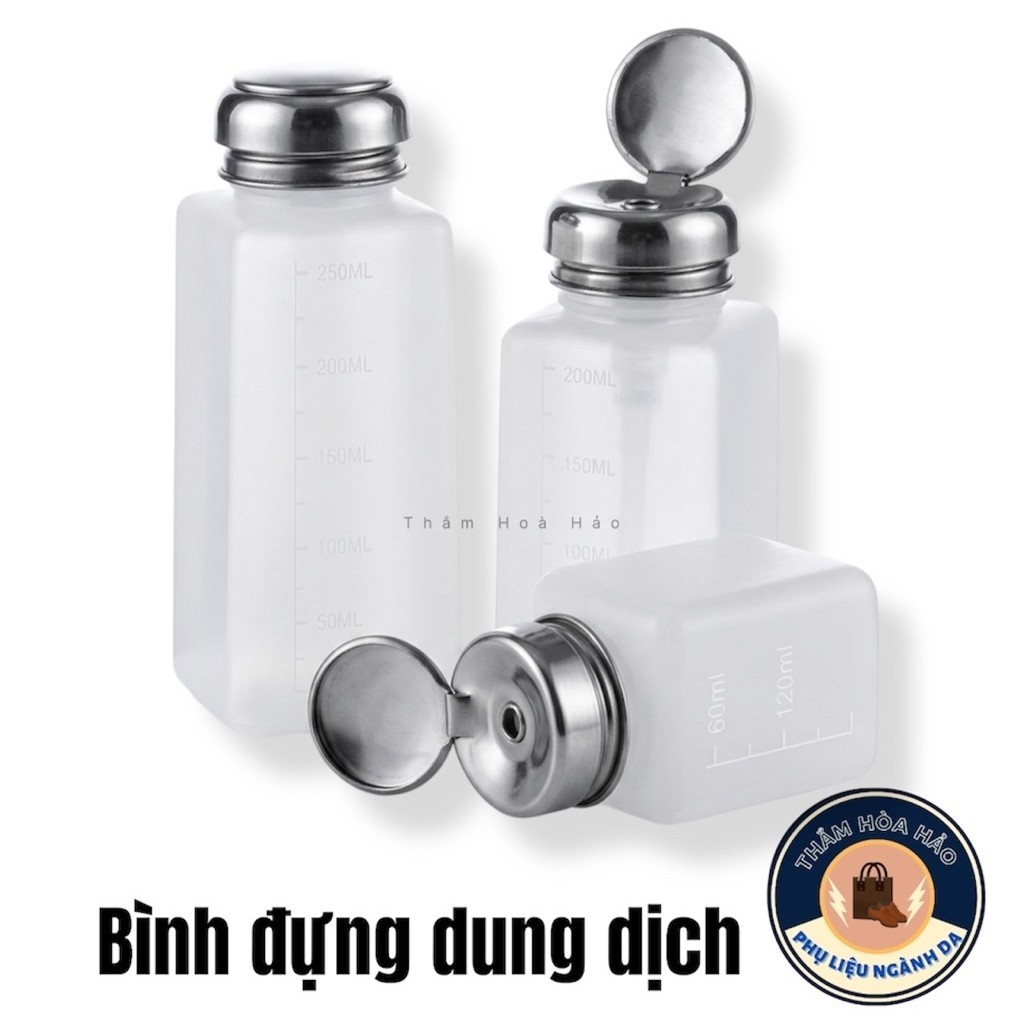 Lọ đựng dung dịch, Bình đựng dung dịch Acetone, Bình đựng xăng thơm.