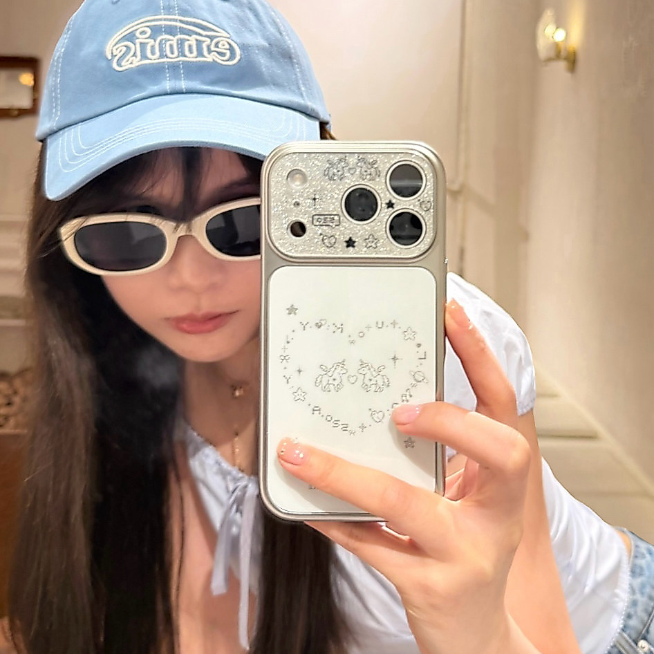 Jimeng Original ins Hình Trái Tim Tình Yêu Lấp Lánh Dễ Thương Graffiti Angel Pony 17 Thích Hợp Cho 1