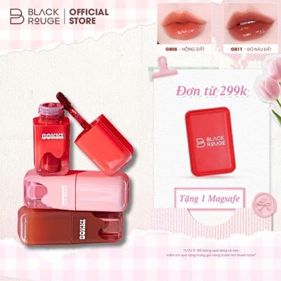 Son Tint Black Rouge Glow Bokki Tint - 4.85g