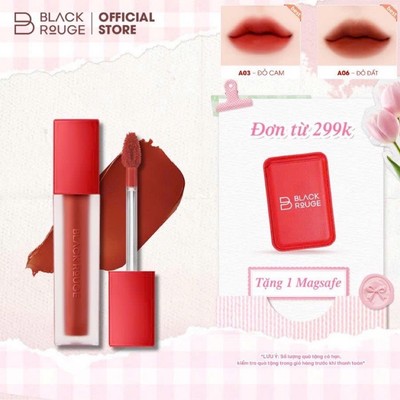 Son Kem Black Rouge Air Fit Velvet Tint Ver 1 - 4.5g