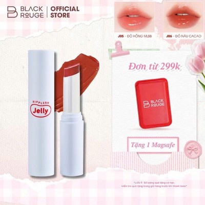 Son dưỡng thuần chay có màu Ripplesh Jelly Balm - 3.3g