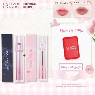 [COMBO BEST SELLER] Son Air Fit Velvet Lite + Son  Air Hip Glow Tint Back Rouge