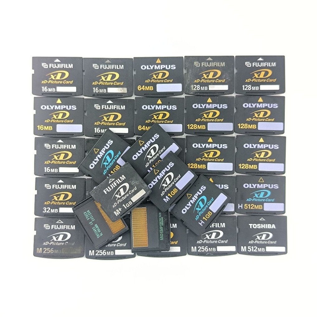 [Bóc máy] 💾 Thẻ nhớ xD-Picture Card cho máy ảnh đời cũ Fujifilm và Olympus (Hiếm/Zin/Chuẩn)