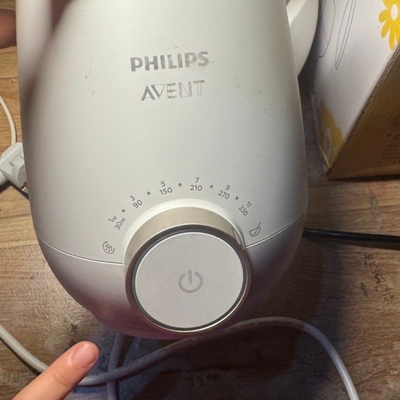 pass máy hâm sữa philips event