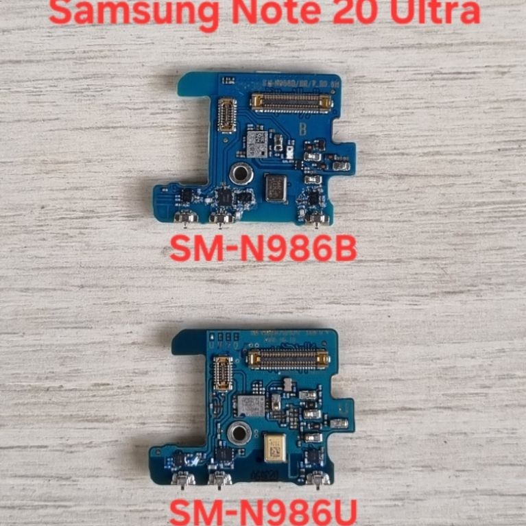Cụm bo phụ , micro Samsung Note 20 Ultra SM-N986B SM-N986U (hàng zin OEM)