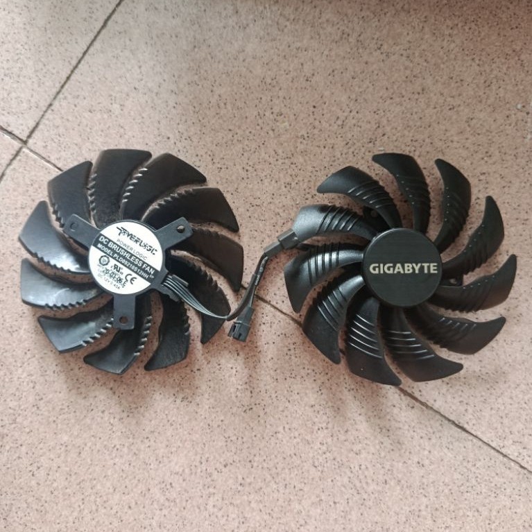 Quạt Vga gigabyte 1060 1070 rx470 rx480 rx570 rx580