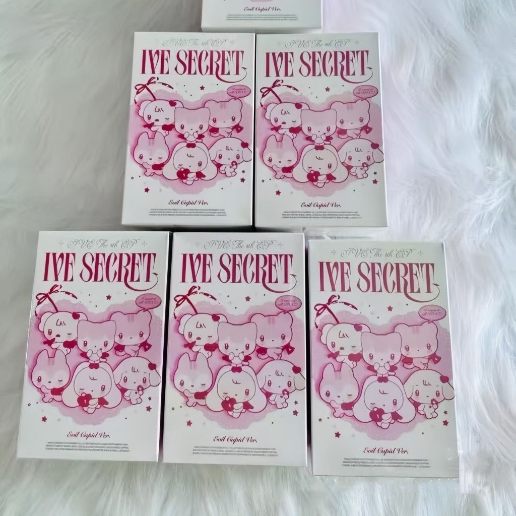 Cửa hàng số 2 ✨ Album IVE SECRET 4th EP Evil Cupid Doll Ver Wonyoung Yujin Kpop DIVE Gift