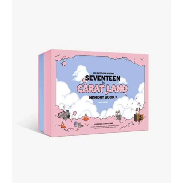Cửa hàng số 2 Memory Book SEVENTEEN 2023 CARAT LAND Digital Code Chính Hãng Kpop CARAT Fan Goods Gif