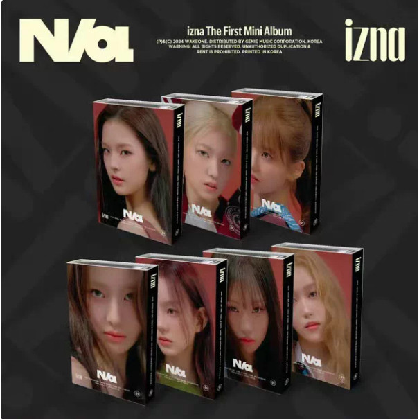 Cửa hàng số 2 ♡ Album izna N/a 1st Mini Debut Jeemin Nguyên Seal Chính Hãng Kpop naya Gift