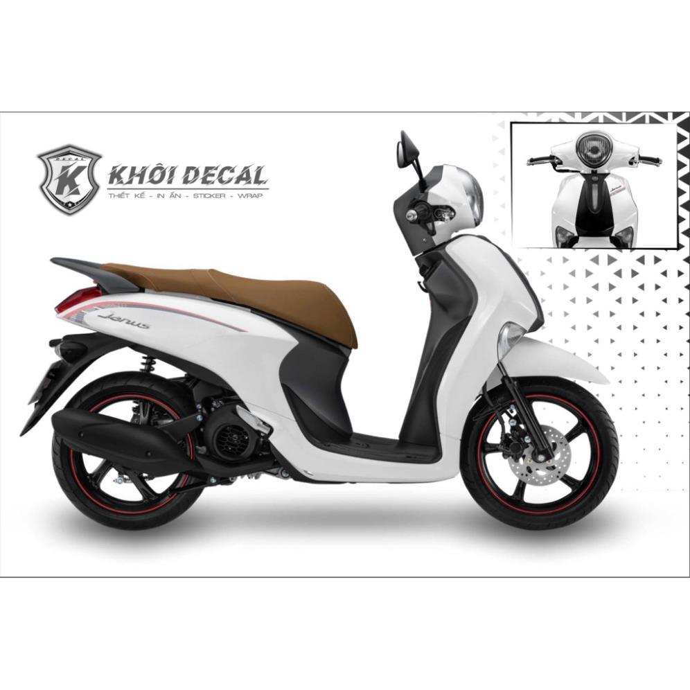 Tem Janus 2023-2026 decal cao cấp Tem xe decal