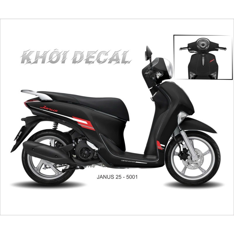 Tem Janus 2023-2025 Tem xe decal