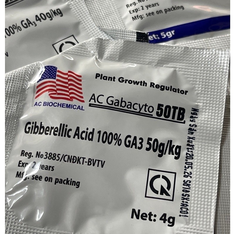Combo 10 gói GA3 50TB viên sủi 5gr