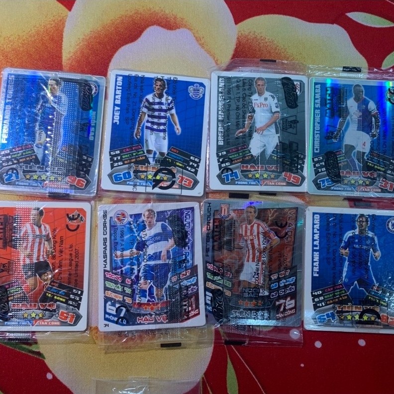 Thẻ Cầu Thủ Poca Match Attax Nguyên Seal Mùa Giải 2011/12