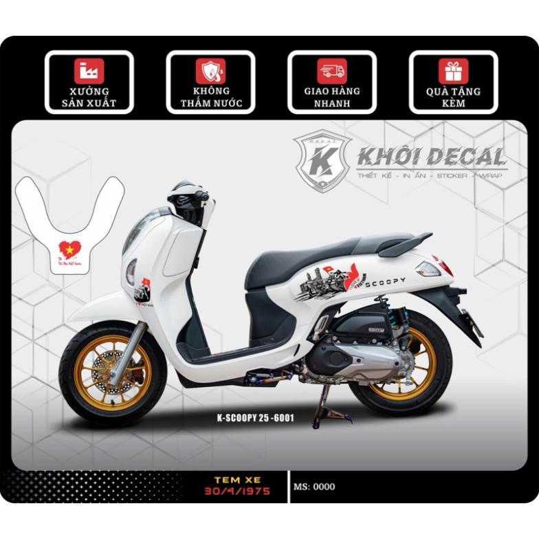 Tem Scoopy 2025 Tem xe decal
