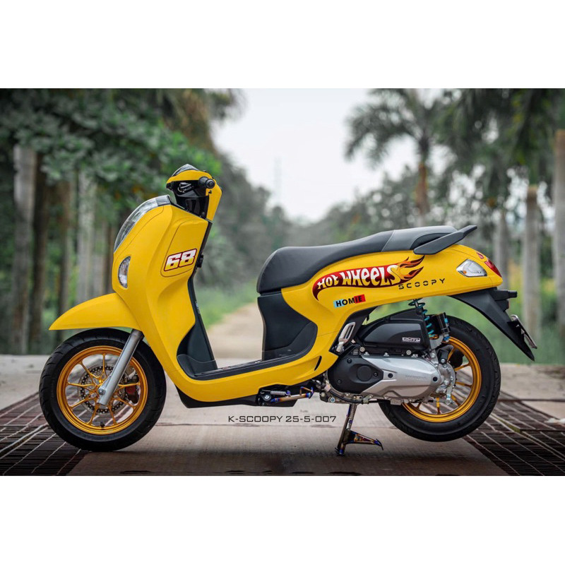 Tem Scoopy 2025 Tem xe decal