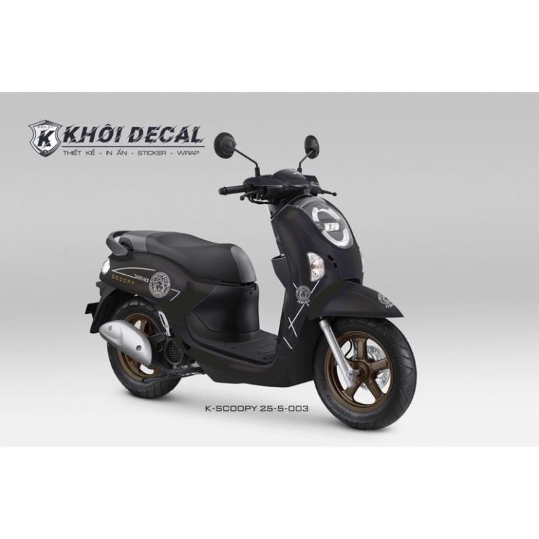 Tem Scoopy 2025 Tem xe decal