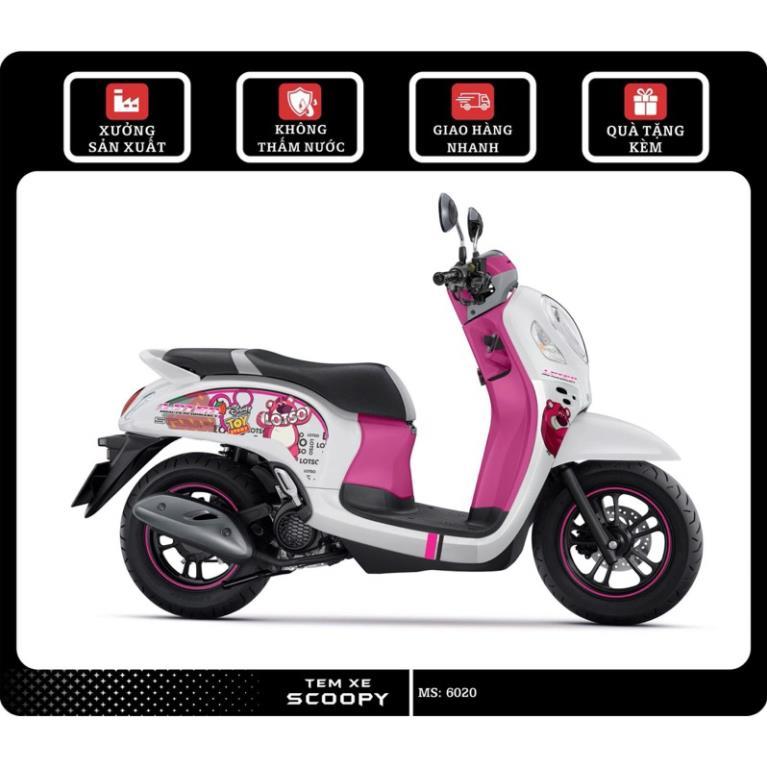 Tem Scoopy Tem xe decal