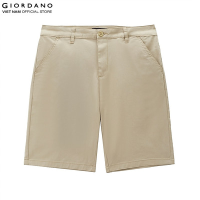 [Online Exclusive] Giordano Quần short khaki Nam 01106312