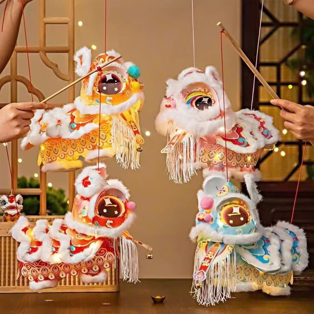 ĐÈN LỒNG KỲ LÂN tự lắp rap hot 2026 (Đèn Lân lắp sẵn)