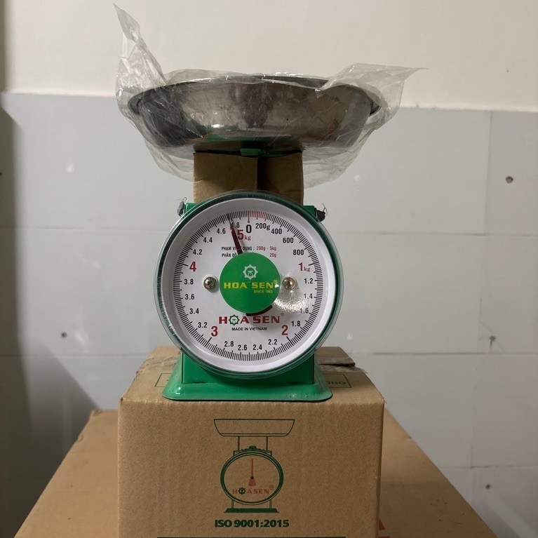 cân đồng hồ lò xo Hoa Sen 5kg