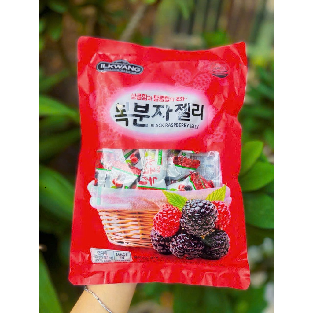 [Nhập khẩu chính hãng] Kẹo hoa quả trái cây Hàn Quốc Ilkwang 280g ngon