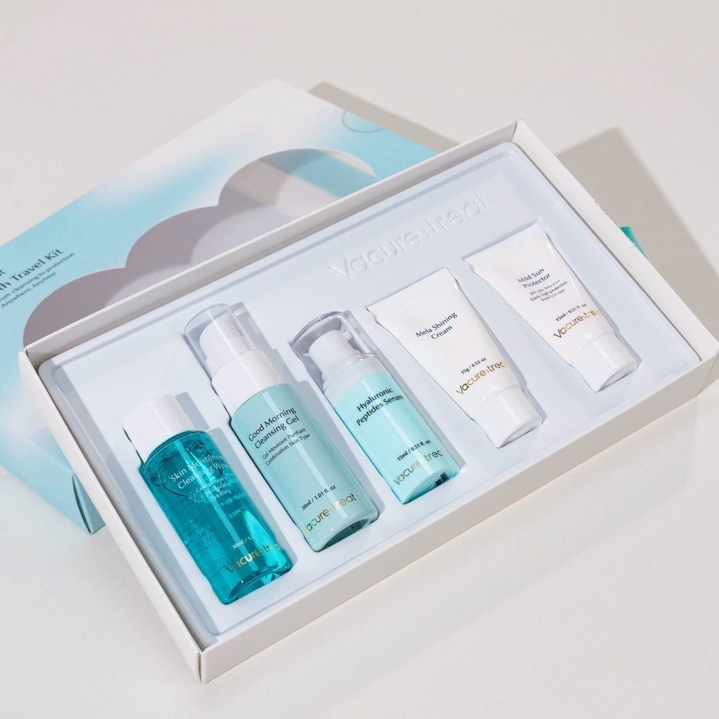 [Tặng Set Mask Br Lab]Set Skin Health Travel kit - BỘ KHÁM PHÁ VACURE:TREAT