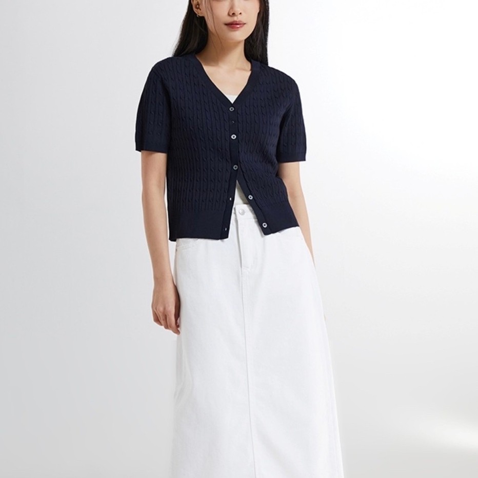 [AUTH] ÁO CANDIGAN CỘC SPAO
