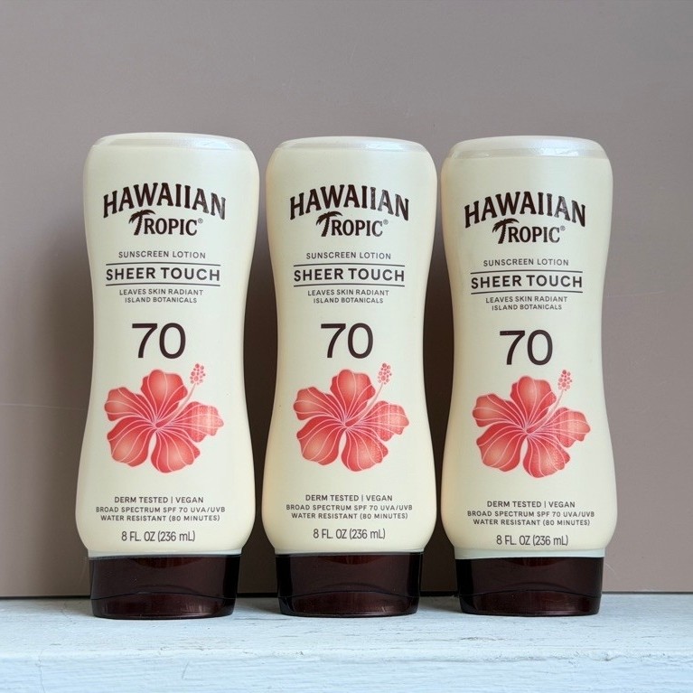 Lotion Chống Nắng Body Hawaiian Tropic Sheer Touch Lotion Sunscreen SPF 70