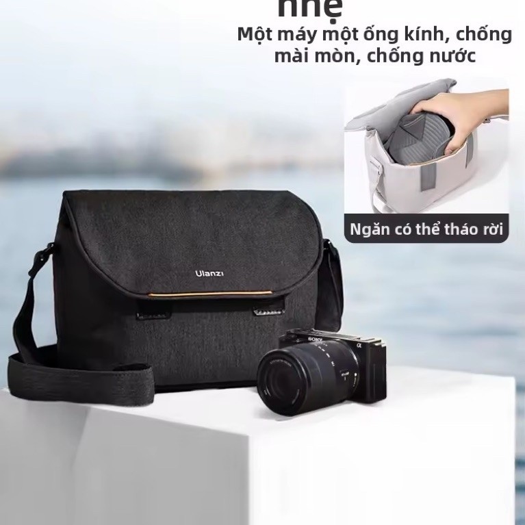 ULANZI F02 | Túi Đựng Máy Ảnh Ulanzi F01 F02 | Dung Tích 3L | Hàng Chính Hãng