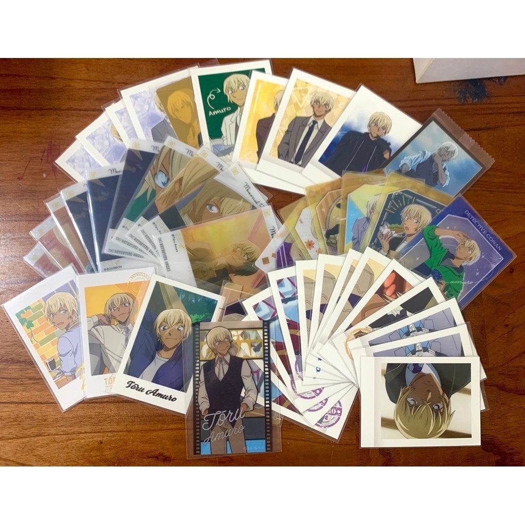 Card chính hãng Conan nhân vật Furuya Rei/ Amuro Tooru/Zero/Bourbon