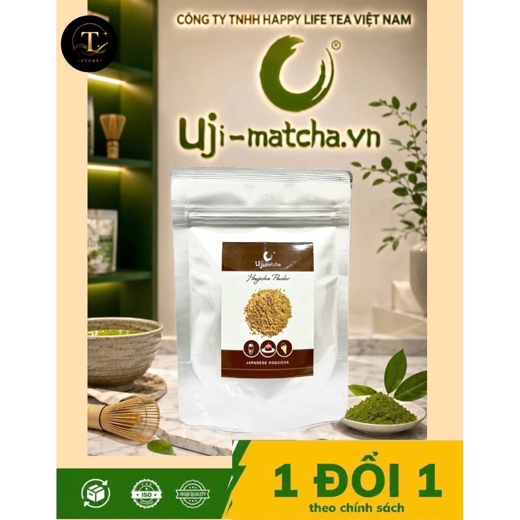 Houjicha Powder | Bột Trà Rang Nhật Bản | Pha Latte - Trà Sữa - Làm Bánh