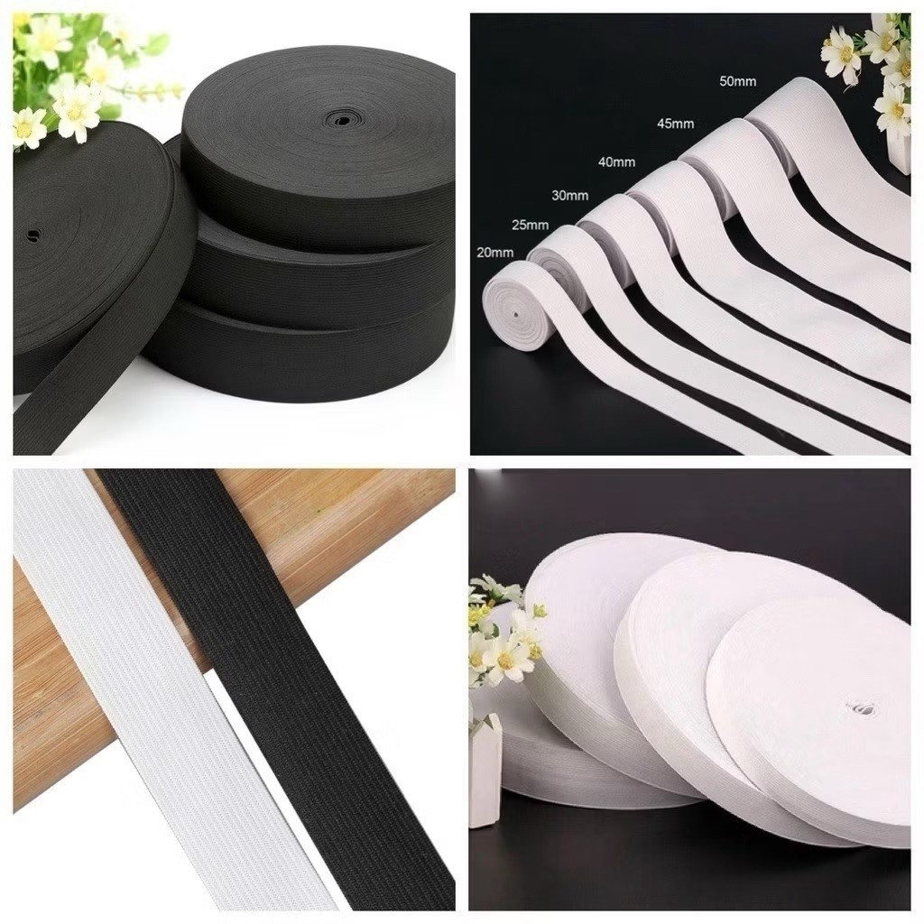 5mét chun quần, chun may mặc thời trang bản 1cm dày đẹp
