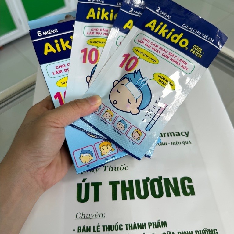DÁN HẠ SỐT AIKIDO cool patch